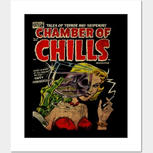 Chamber of Chills // Vintage Art Posters and Art